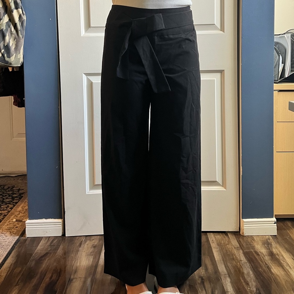 Forever 21 Black Wide-Leg Pants